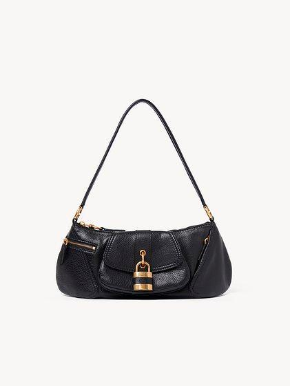 The 99 shoulder bag in grained leather Product Image