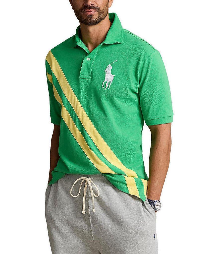 Polo Ralph Lauren Big & Tall Big Pony Mesh Short Sleeve Polo Shirt Product Image