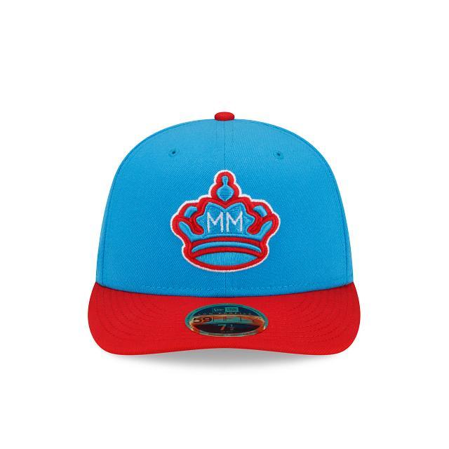 Miami Marlins City Connect Low Profile 59FIFTY Fitted Hat Male Product Image