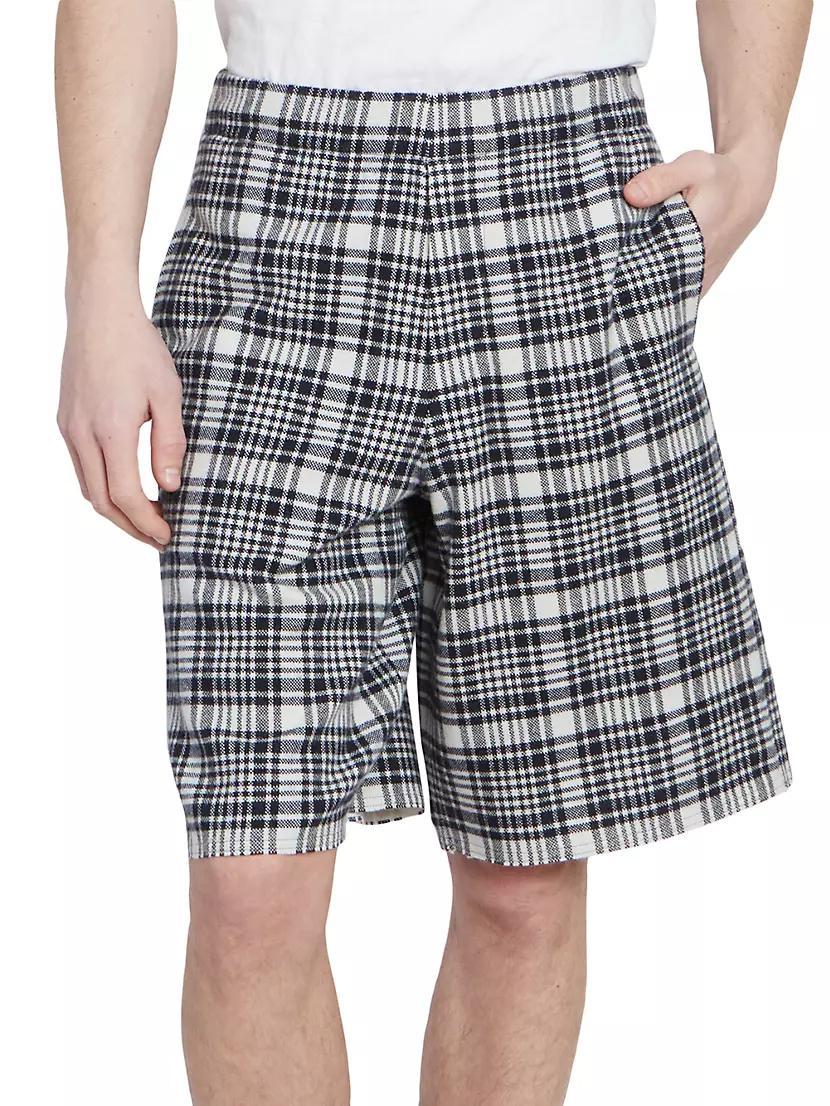 ZEGNA x The Elder Statesman Checked Wool-Blend Shorts Product Image