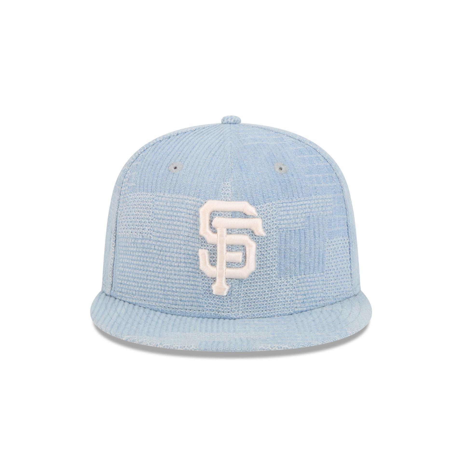 San Francisco Giants Denim Patchwork 9FIFTY Snapback Hat Male Product Image