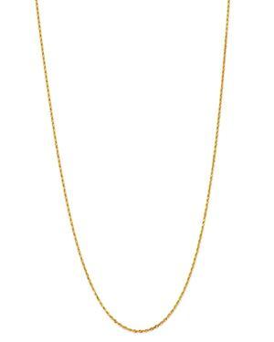 Glitter Rope 18 Chain Necklace (1-5/8mm) in 14k Gold Product Image