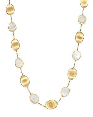 Womens Lunaria 18K Yellow Gold & White Mother-Of-Pearl Necklace Product Image