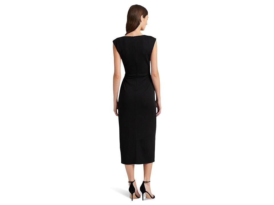 Lauren Ralph Lauren Stretch Jersey Tie-Front Dress Women's Dress Product Image