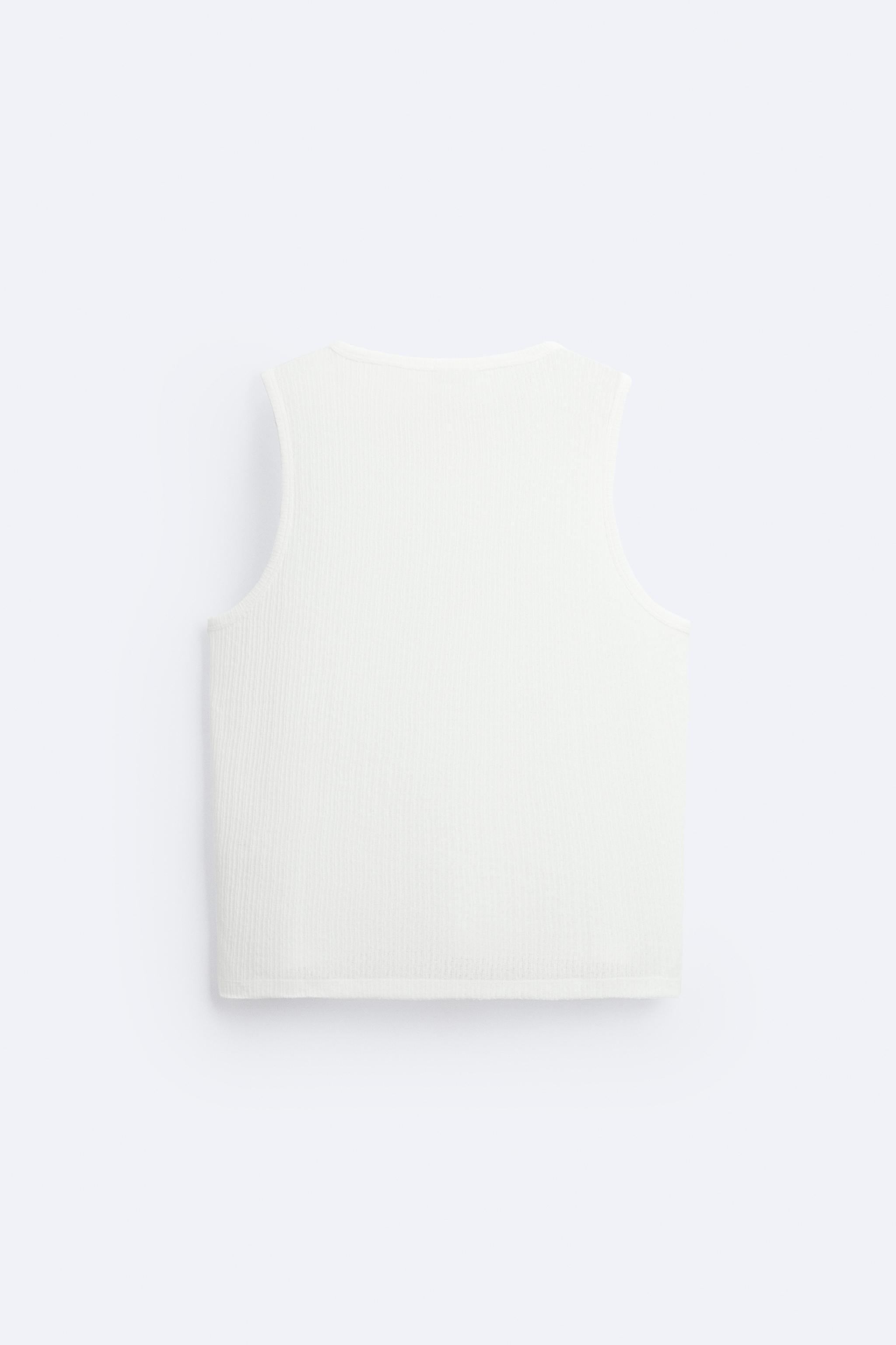 TEXTURED TANK TOP Product Image