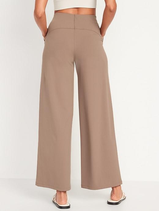 High-Waisted PowerSoft Wide-Leg Pants Product Image