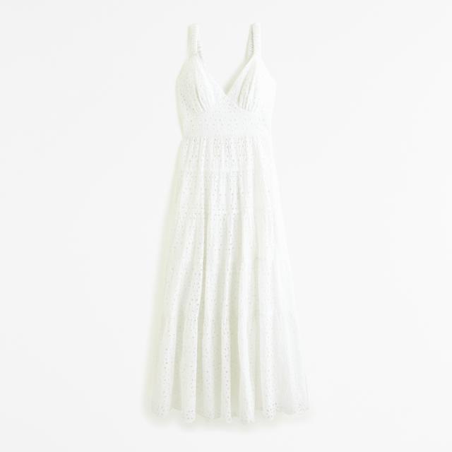 Eyelet Maxi Dress Product Image