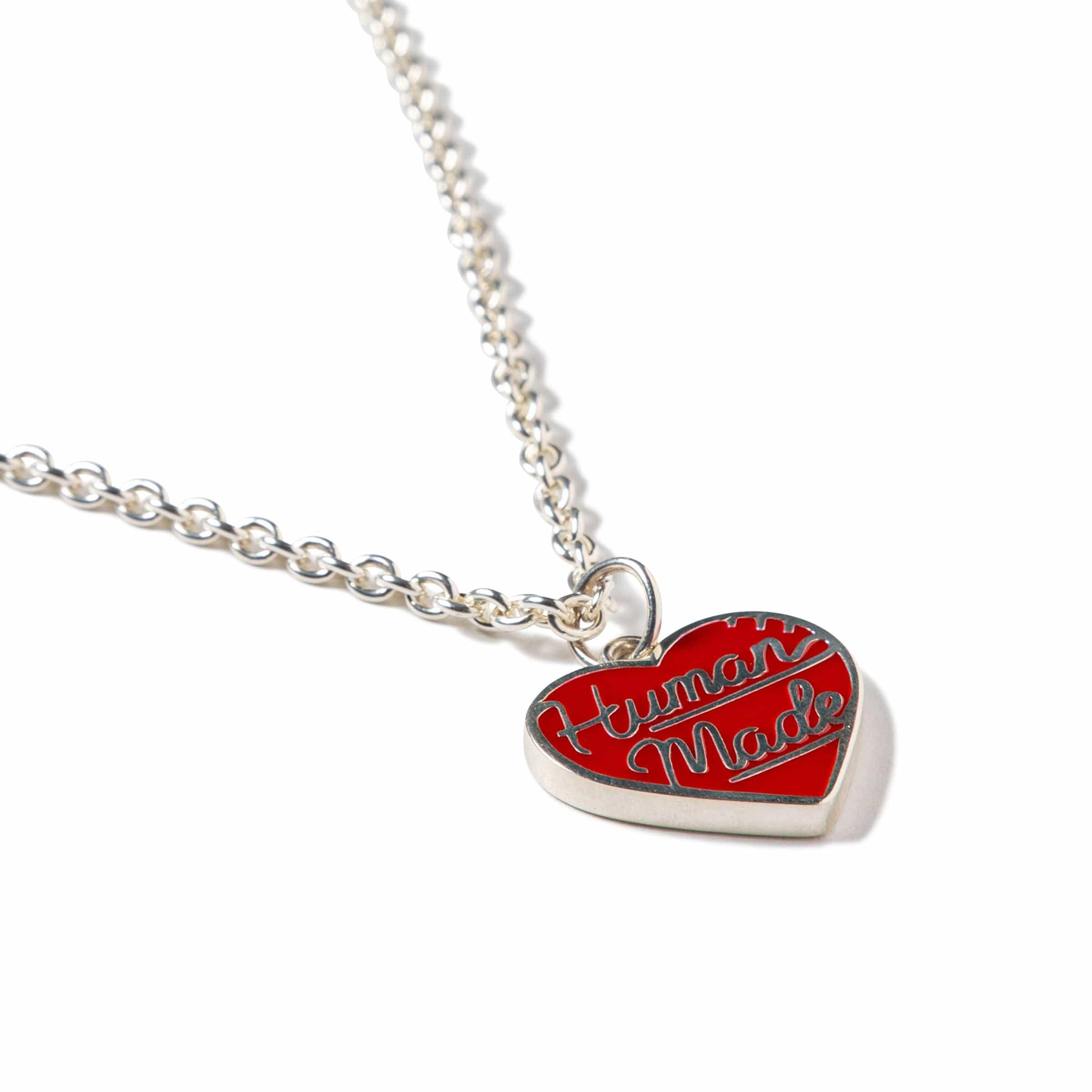 HEART SILVER NECKLACE Male Product Image