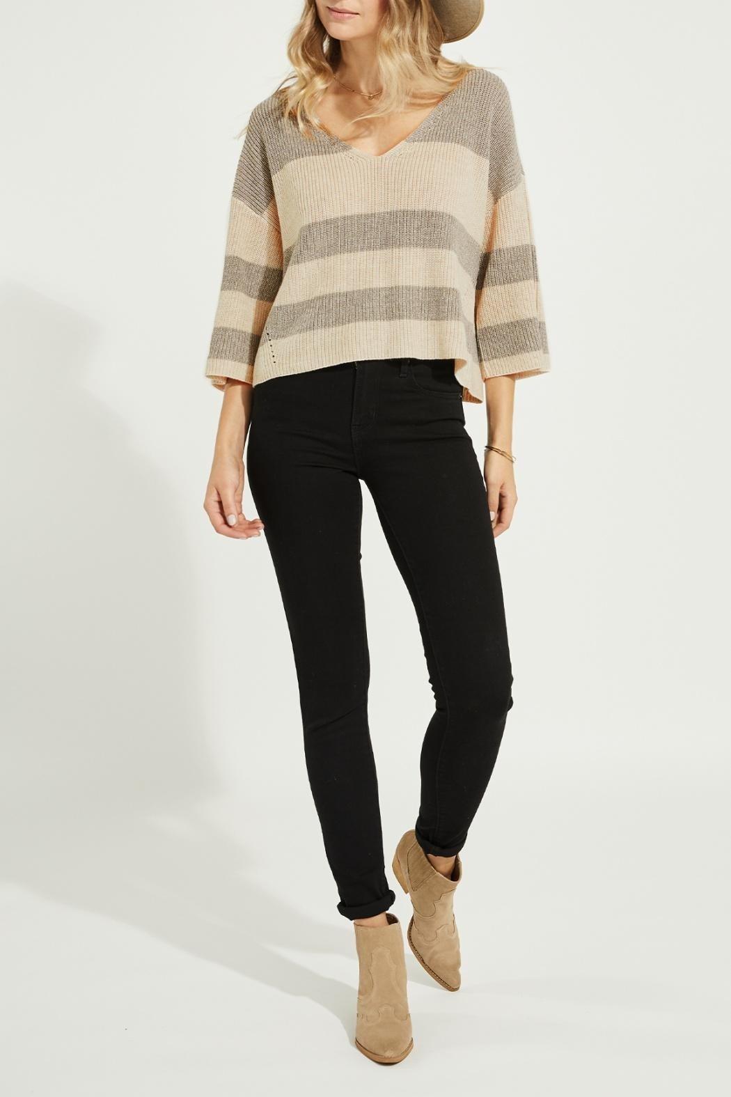 Three-Quarter Sleeve Sweater Product Image