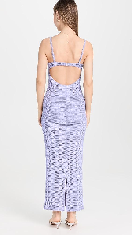 Montce Petal Long Slip Dress | Shopbop Product Image