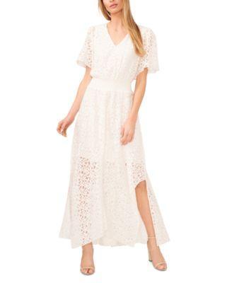 Women's Lace Batwing Sleeve Maxi Dress Product Image