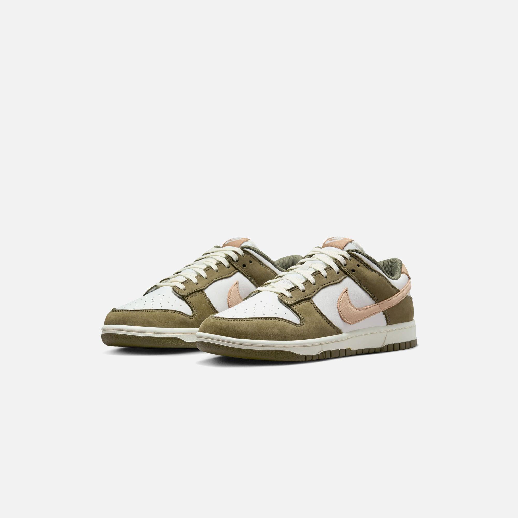 Nike Dunk Low Retro PRM - Medium Olive / Hemp / Summit White Male Product Image