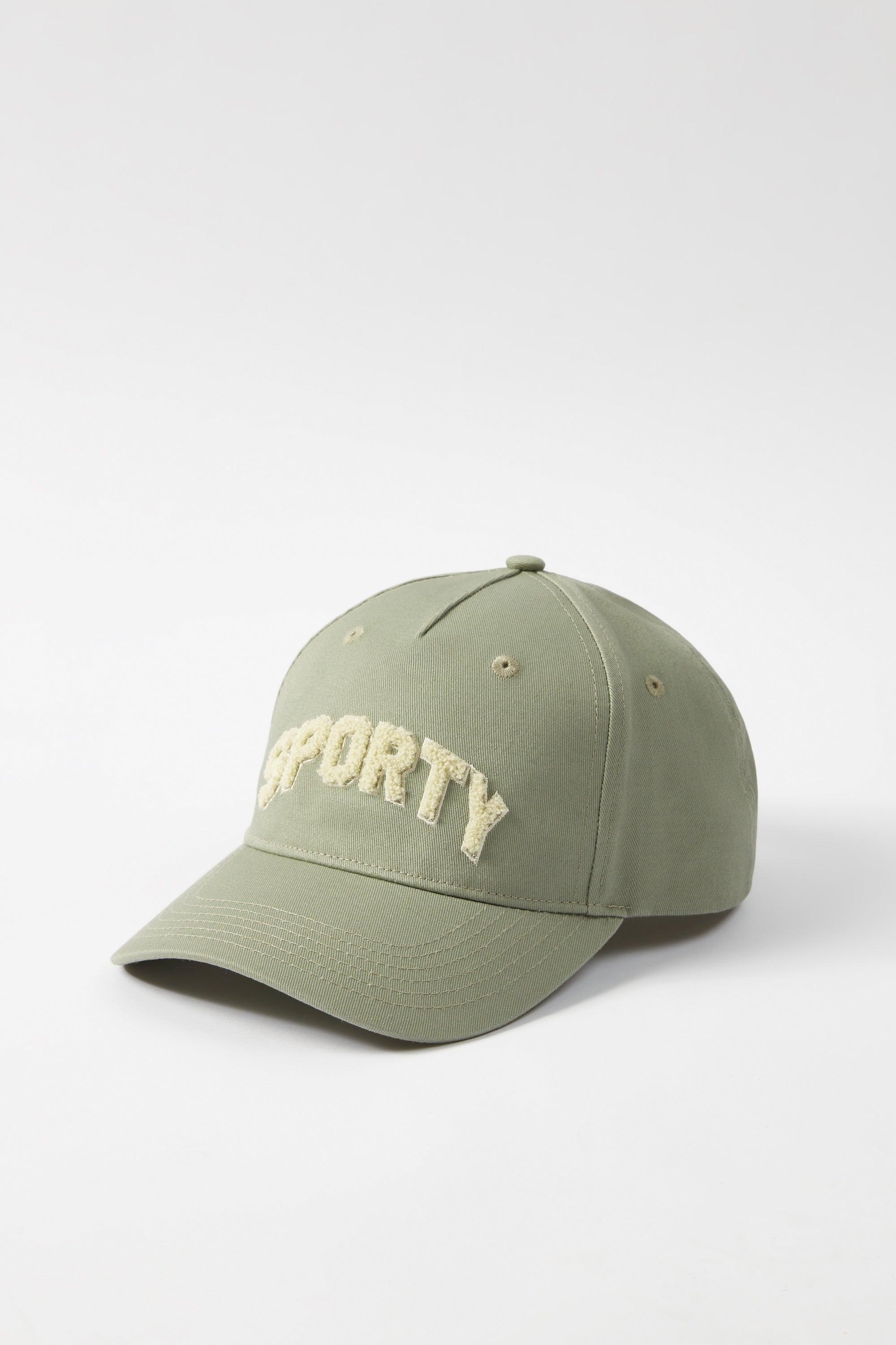 Appliqué Baseball Cap in Mineral Female Product Image