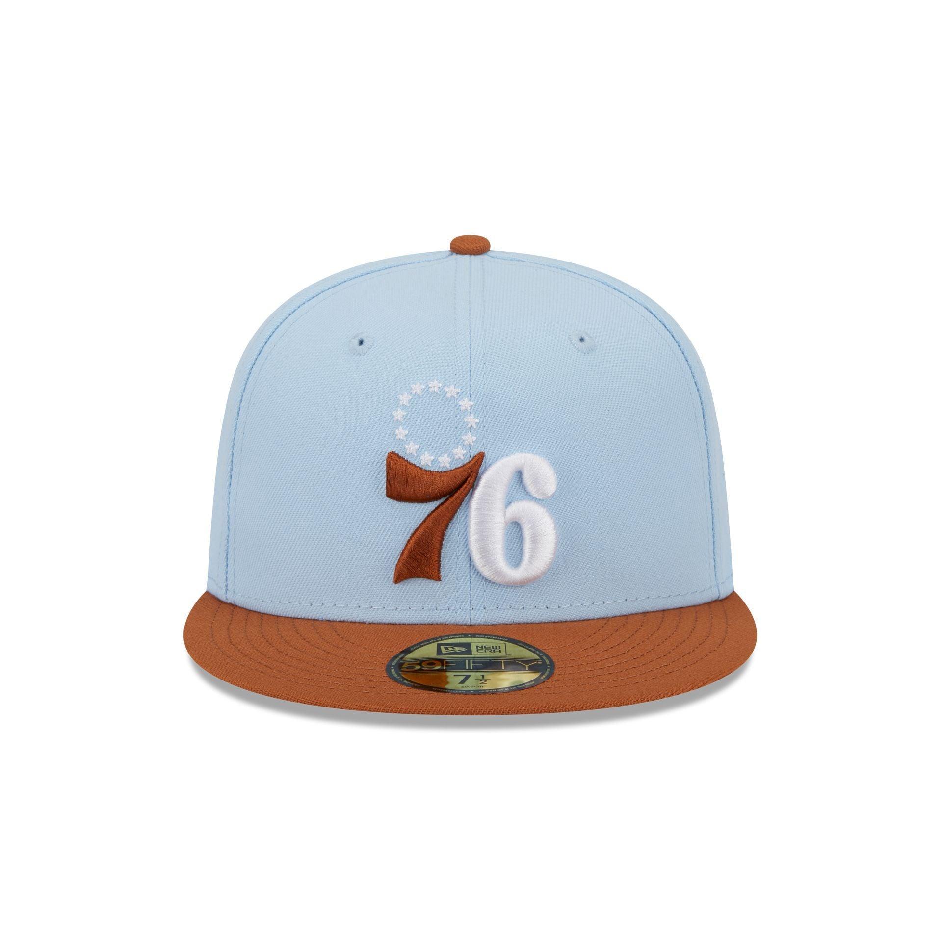 Philadelphia 76ers Color Pack Glacial Blue 59FIFTY Fitted Hat Male Product Image