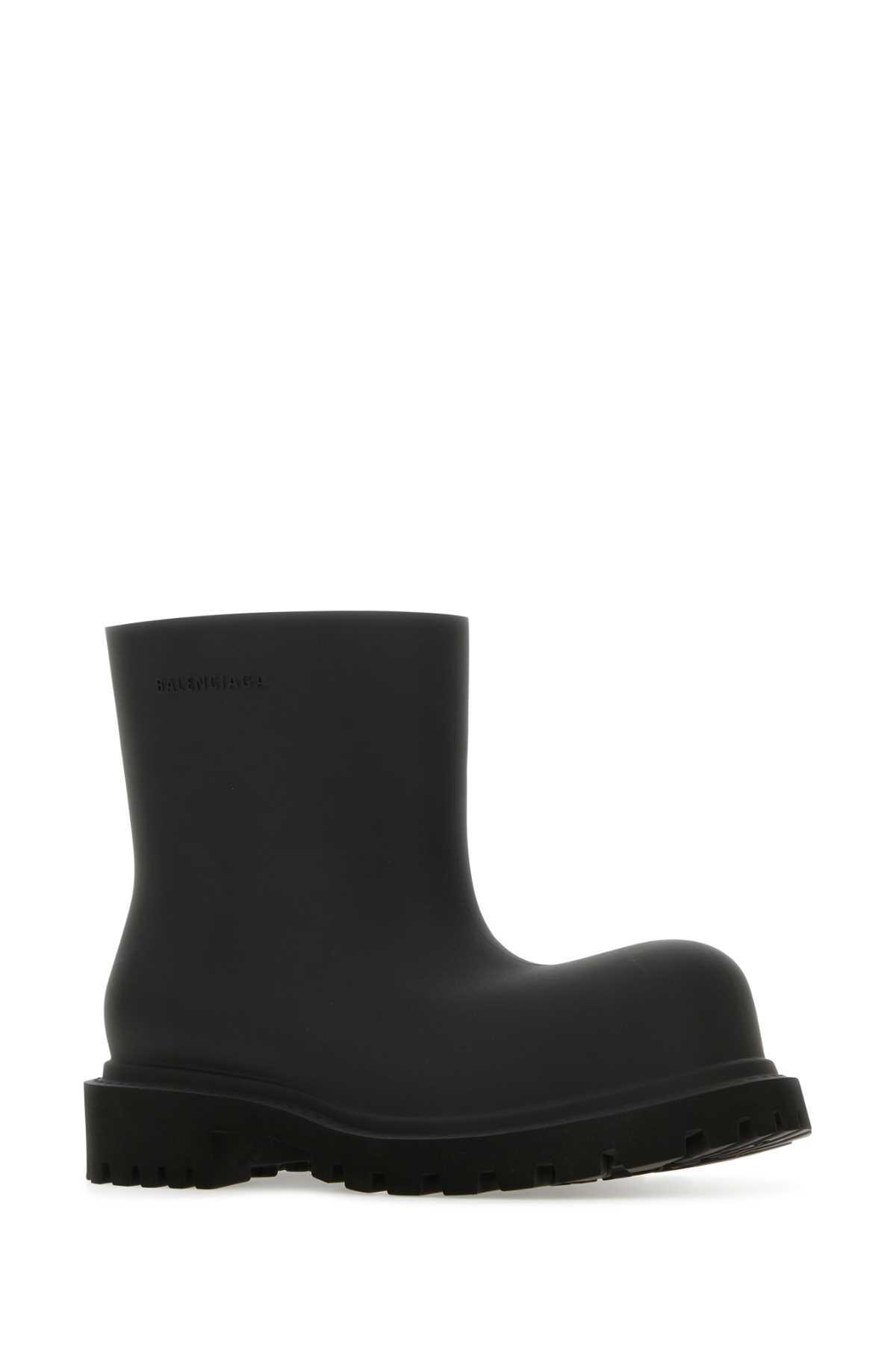 BALENCIAGA Eva Steroid Mini Ankle Boots In Black Product Image