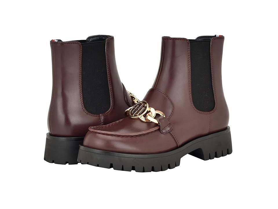 Tommy Hilfiger Womens Westal Pull-on Lug Sole Booties Product Image