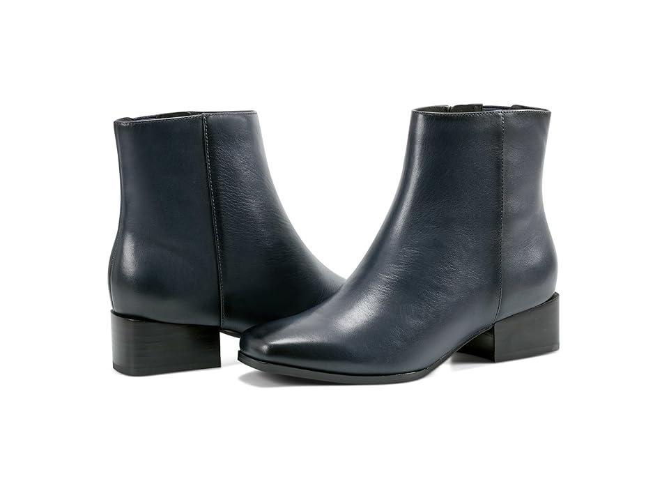 Easy Spirit Sidney (Navy Leather) Women's Boots Product Image