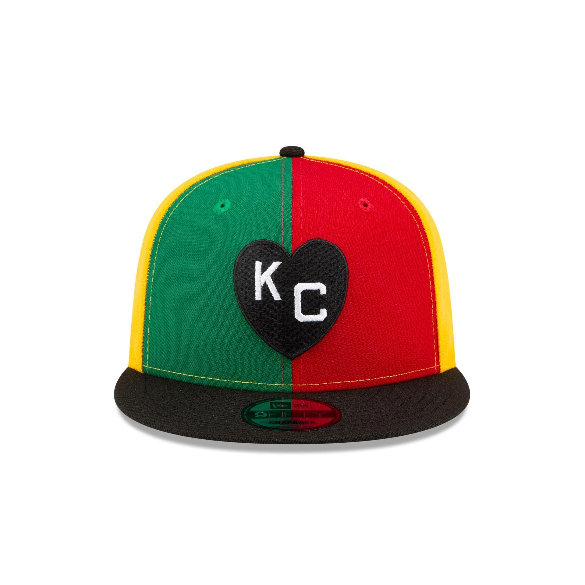 Just Caps Negro League Kansas City Monarchs 9FIFTY Snapback Hat Male Product Image