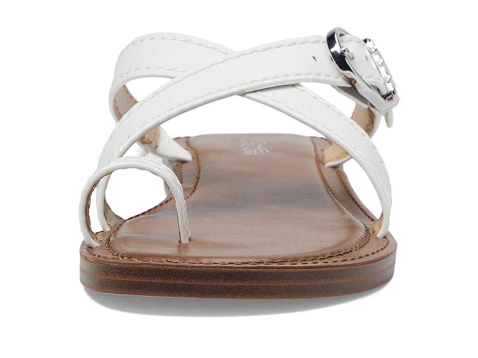 MICHAEL Michael Kors Ashton Flat Thong (Optic ) Women's Sandals Product Image