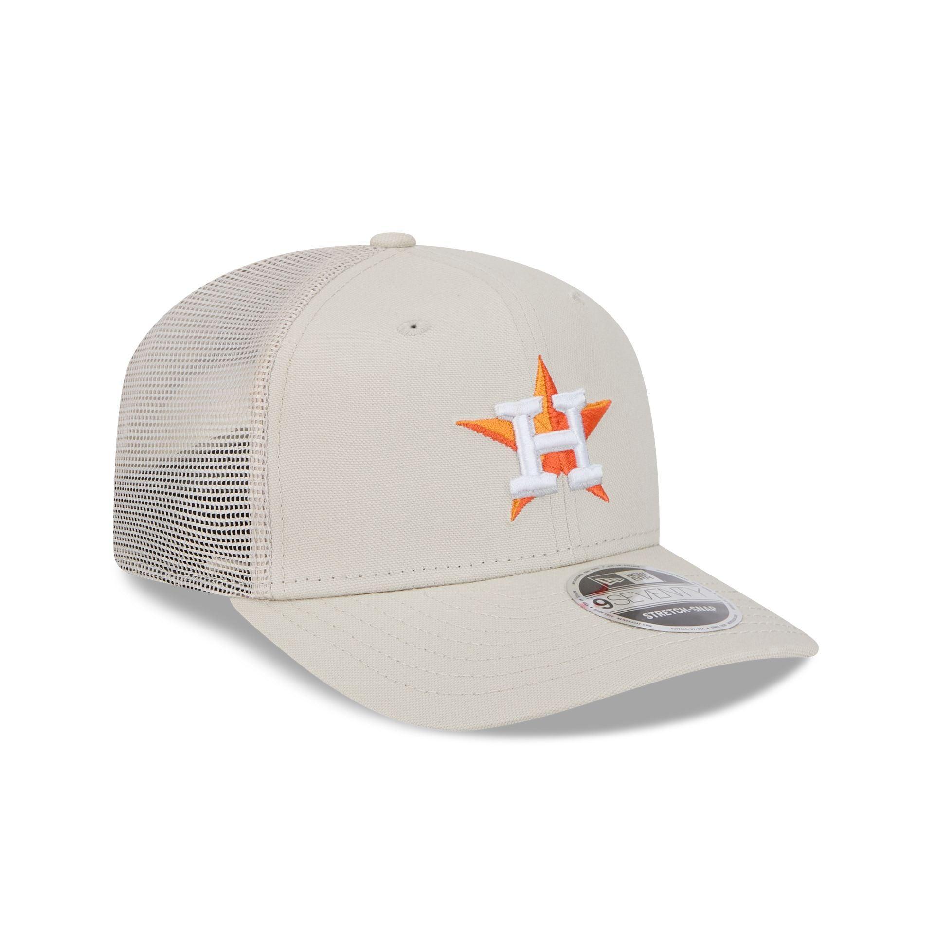 Houston Astros Canvas 9SEVENTY Trucker Hat Male Product Image