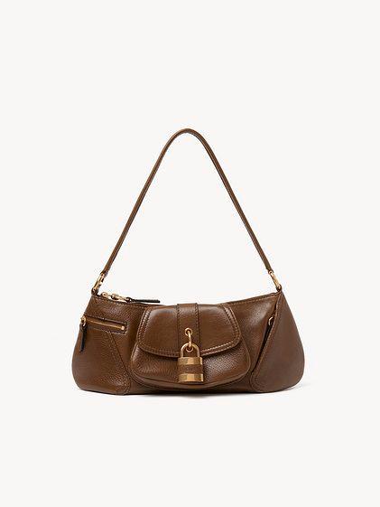 The 99 shoulder bag in grained leather Product Image