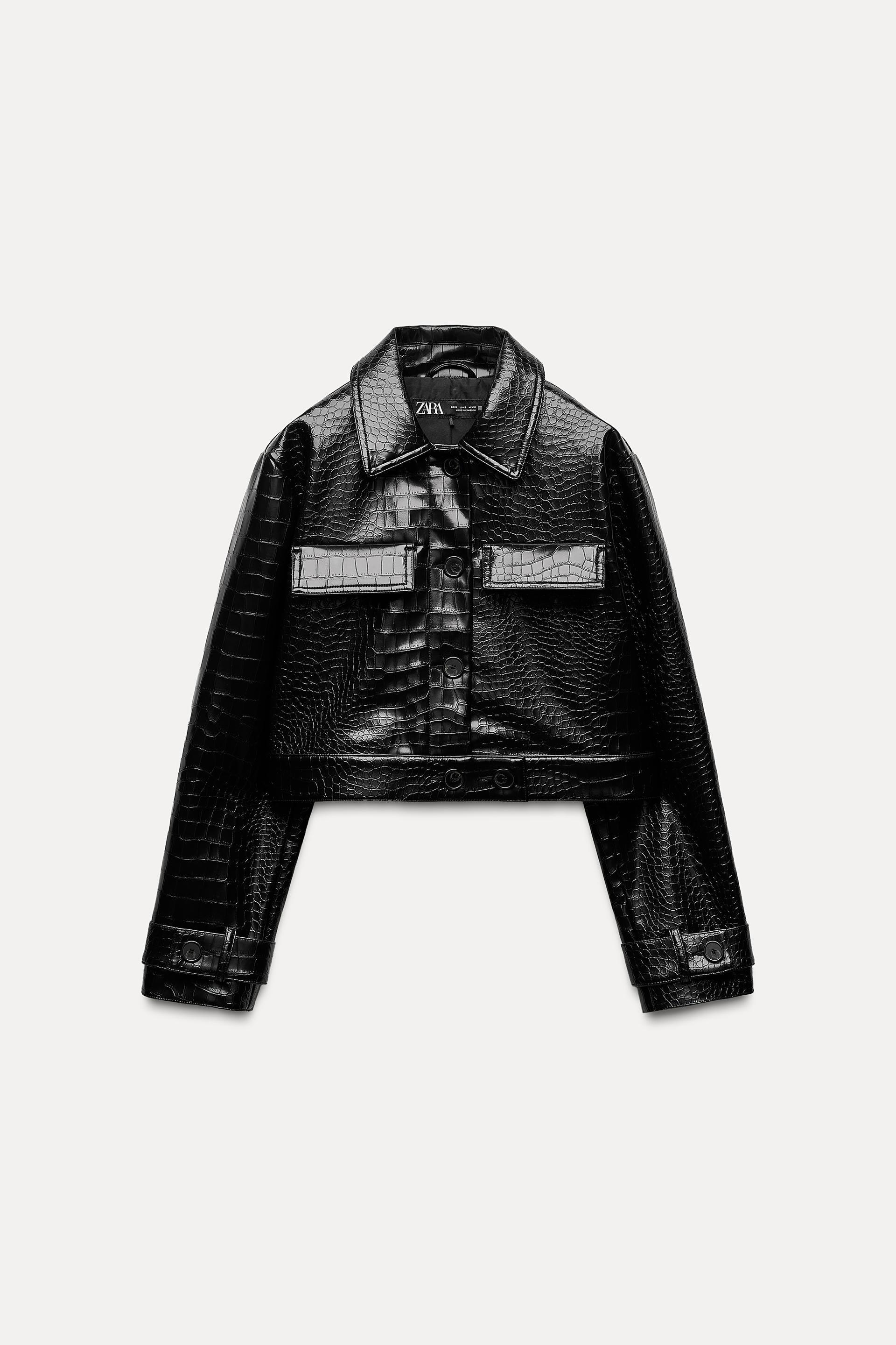 FAUX LEATHER JACKET Product Image