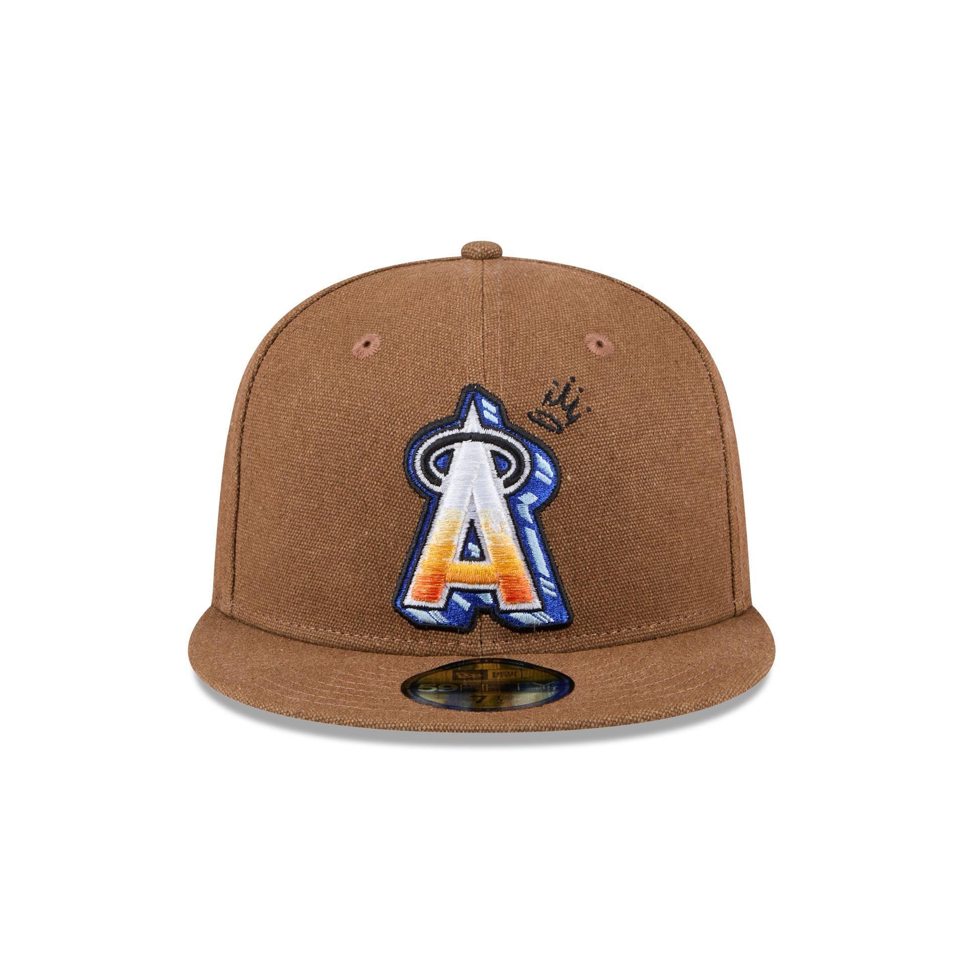 Los Angeles Angels Logo Scribble 59FIFTY Fitted Hat Male Product Image