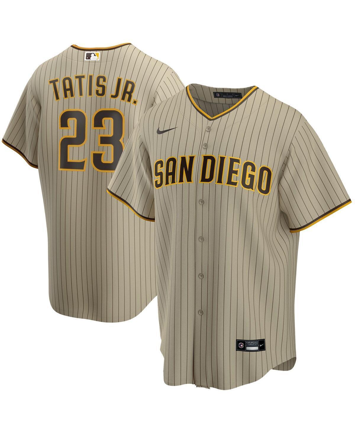 Mens Nike Fernando Tatis Jr. Tan San Diego Padres Alternate Replica Player Jersey Product Image