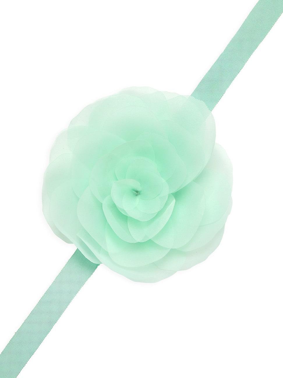 Womens Organza Floral Multi-Purpose Band Product Image