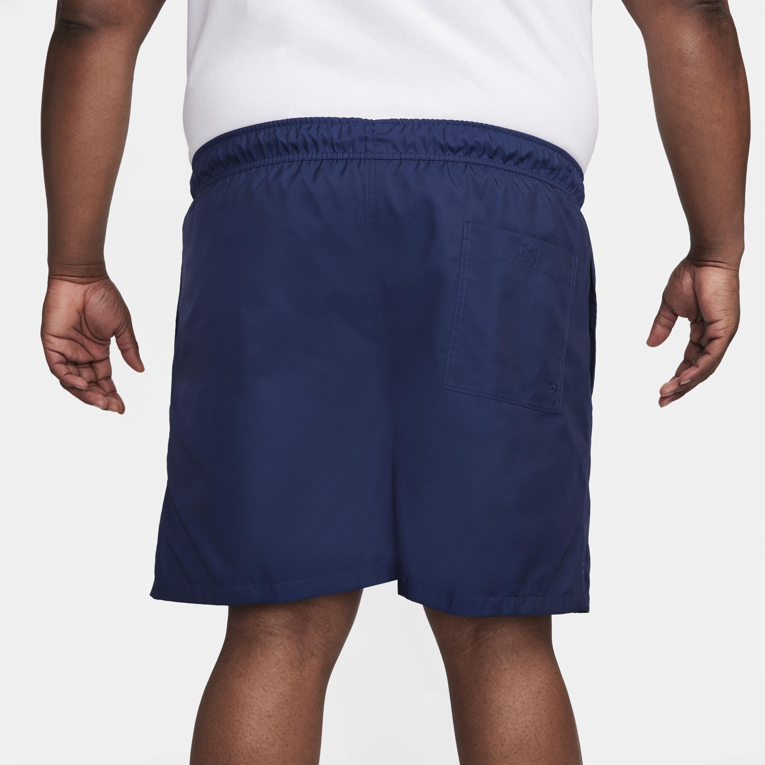 Nike Mens Club Flow Relaxed-Fit 6 Drawstring Shorts Product Image