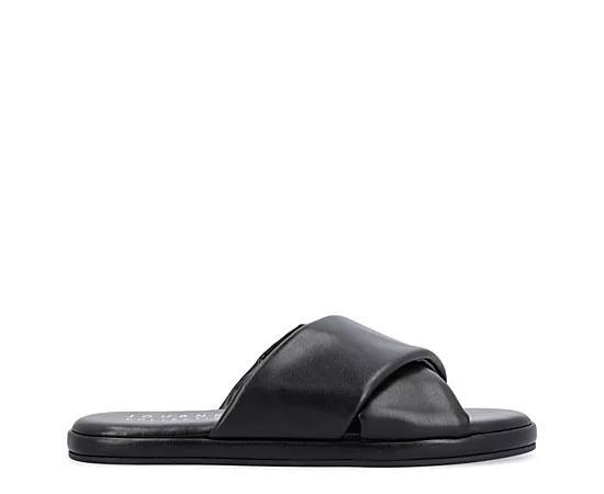 Journee Collection Womens Addilynn Puff Flat Sandals Product Image