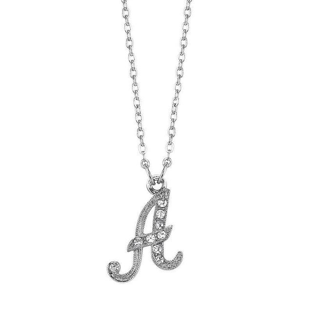 1928 Script Initial Necklace, Womens Product Image