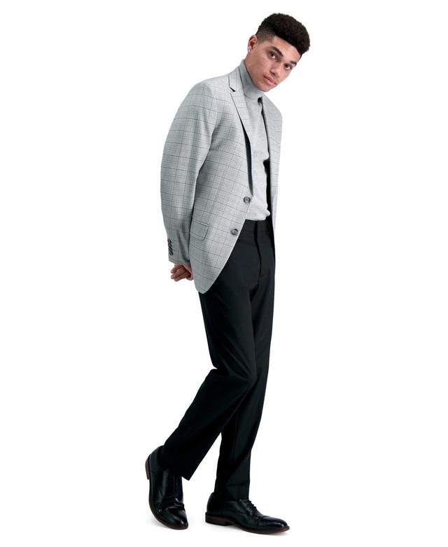 Kenneth Cole Reaction Mens Slim-Fit Shadow Check Dress Pants Product Image