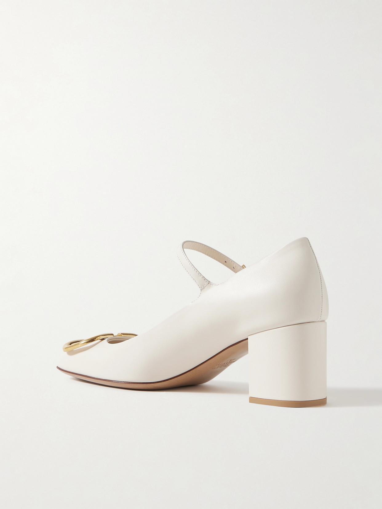 VALENTINO GARAVANI Vlogo Mary Jane Pumps 60 In Neutrals Product Image