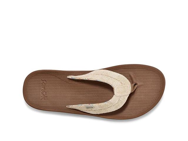 Sanuk Men's Cosmic Coast Hemp Flip Flop Sandal Product Image