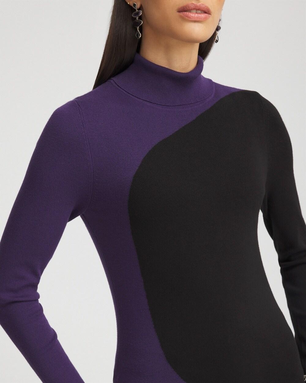 Studded V-Neck Sweater Product Image