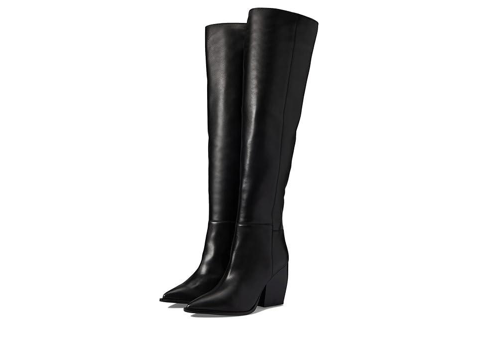 Allsaints Womens Reina Pointed Toe Over The Knee Boots Product Image