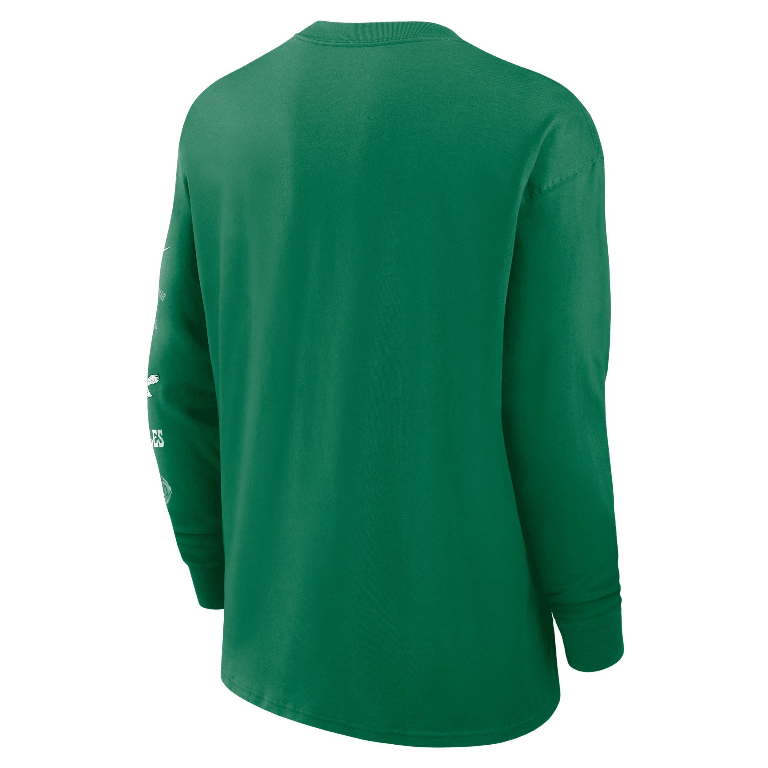 Philadelphia Eagles Rewind Max90 Pocket Nike Men's NFL Long-Sleeve T-Shirt Product Image