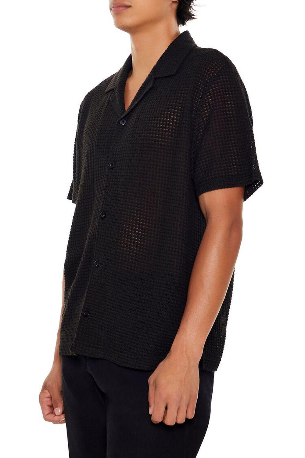 Textured Short-Sleeve Shirt | Forever 21 Product Image