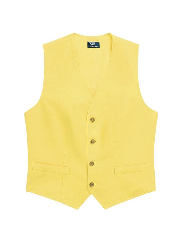 Womens Linen-Cotton Vest Top Product Image