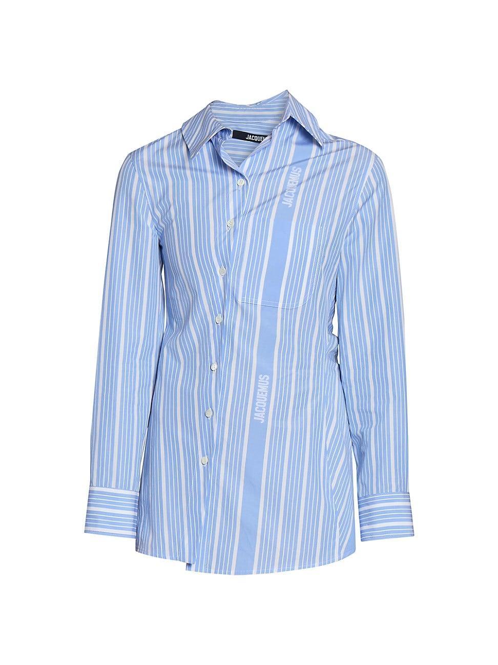 Womens Pablo Stripe Cotton Shirt Product Image