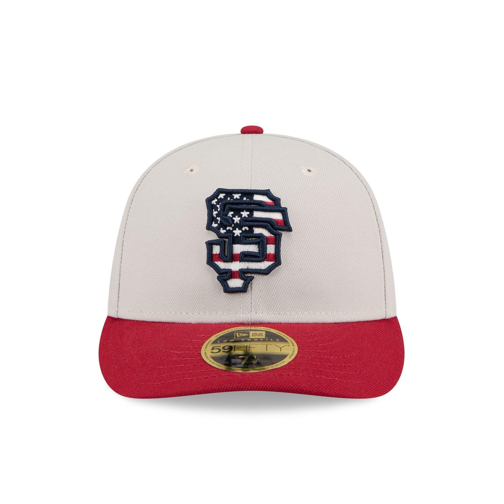 San Francisco Giants Independence Day 2024 Low Profile 59FIFTY Fitted Hat Male Product Image