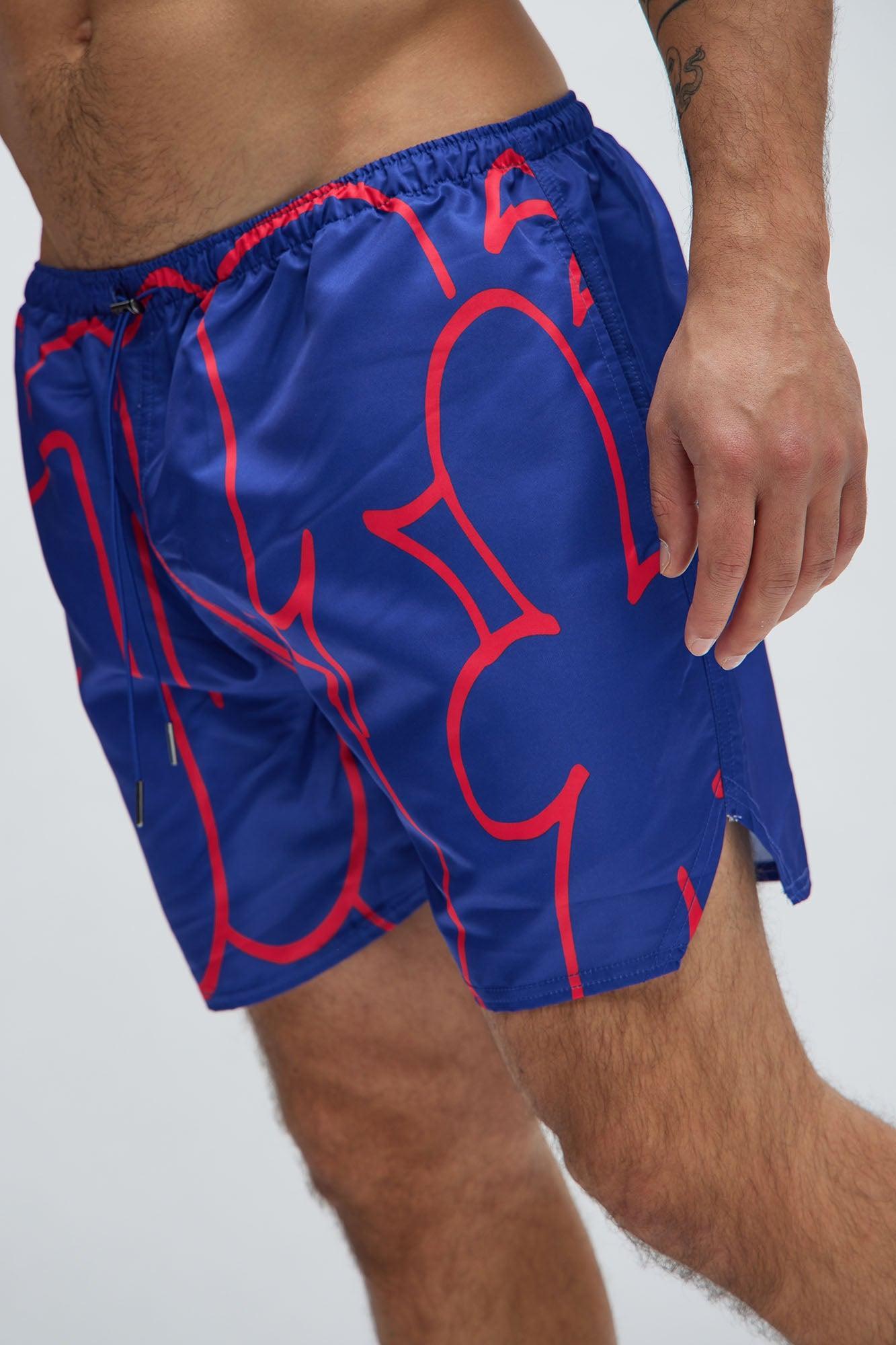 The Big G Swim Trunks - Navy Product Image