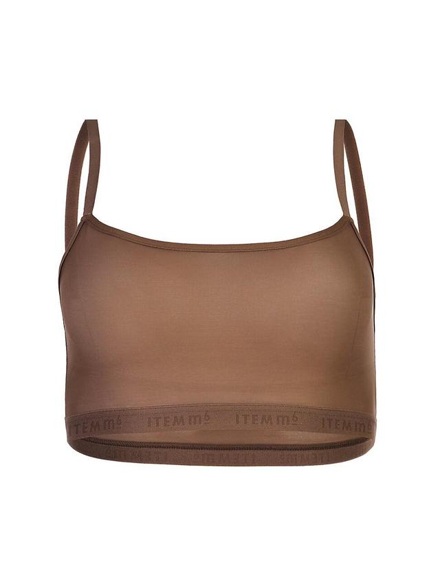 Womens All Mesh Bralette Product Image