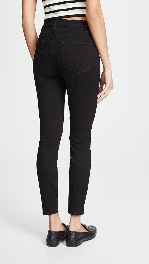 FRAME Ali High Rise Skinny Cropped Cigarette Jeans | Shopbop Product Image