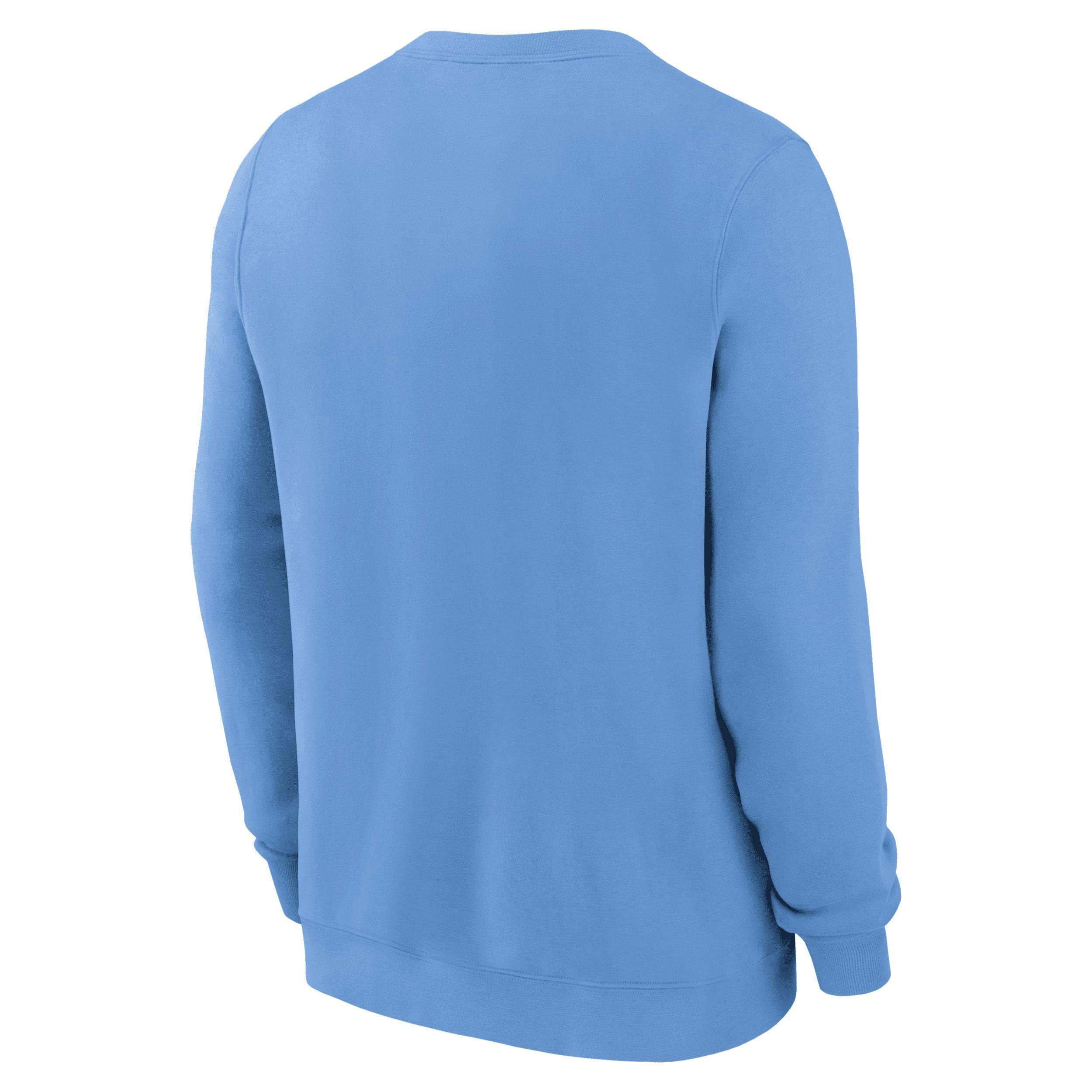 North Carolina Tar Heels Arched Seal Men's Nike College Pullover Crew Product Image