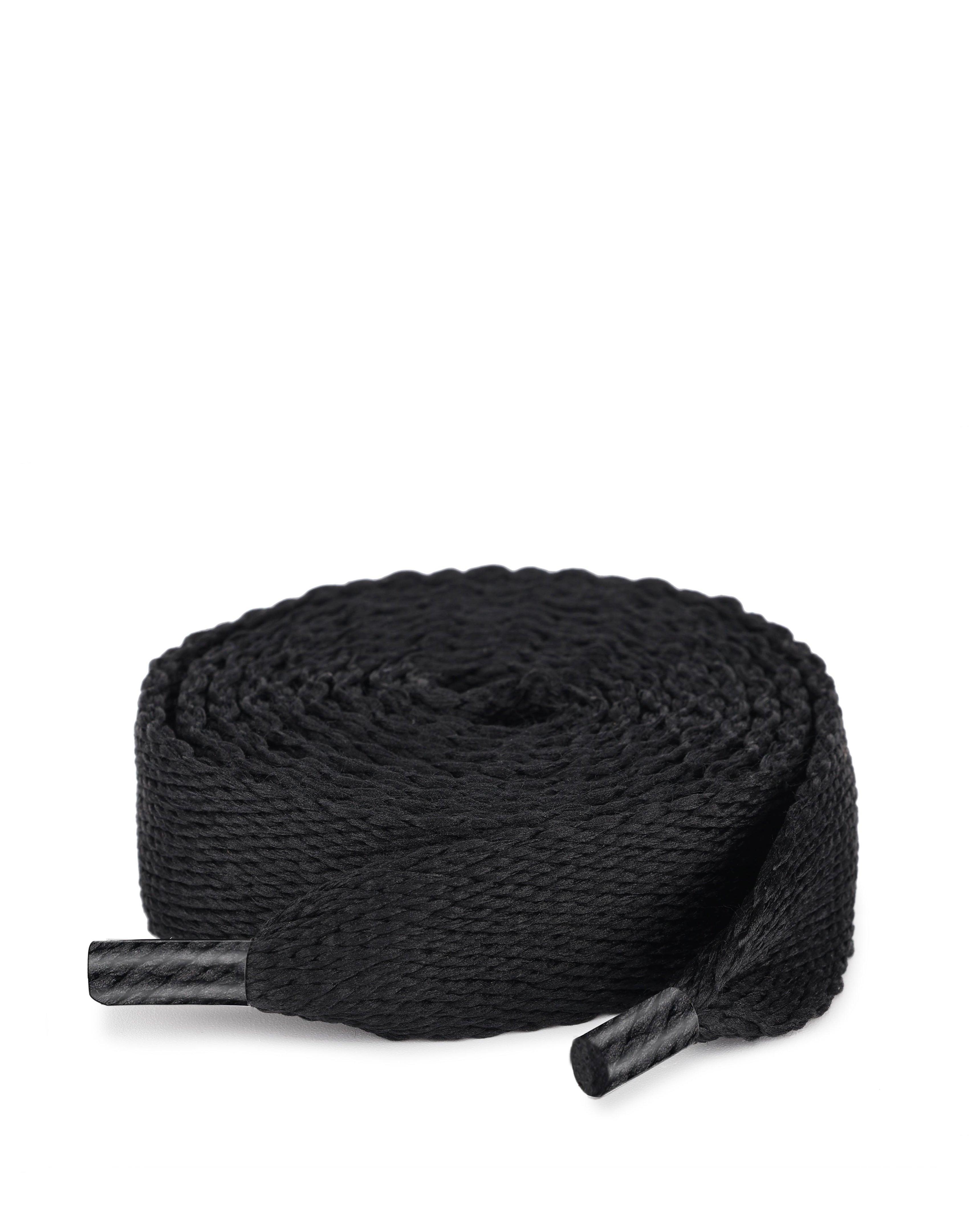 Slider Laces Solid Black Product Image