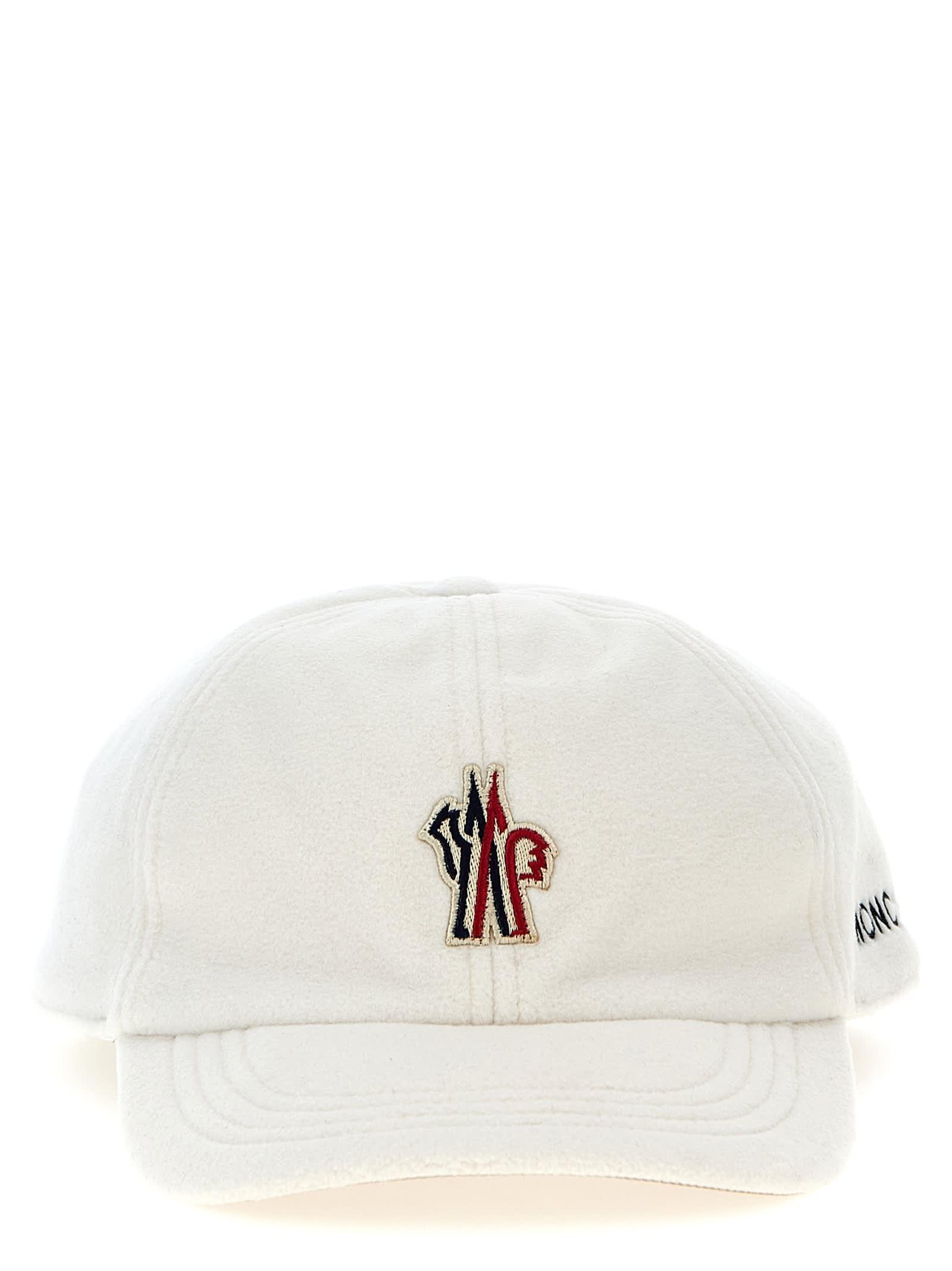 Logo Patch Cap In White Product Image