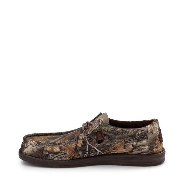 Mens HEYDUDE x Realtree Edge® Wally Casual Shoe - Brown / Natural Product Image