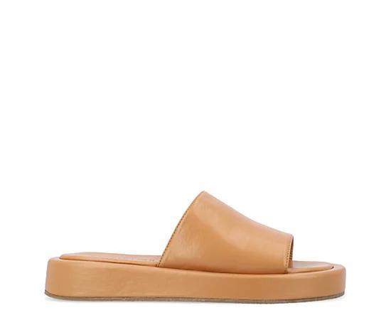 Journee Collection Denrie Tru Comfort Foam Womens Platform Slide Sandals Product Image